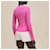 Hermès Leichter Langarmpullover Candy Libris Pink  - Ansicht 7