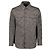 Versace Barocco Jacquard-Gabardine-Overshirt Braun