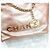 Chanel Nuova Mini Borsa a Catena Rosa Oro Chip Interno Multicolore - vista 5