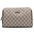 Gucci Pochette in tela GG Supreme Marrone