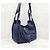 Loewe Piccola borsa Hammock classica in pelle di vitello blu navy - vista 2