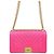 Chanel Borsa Boy in Caviar Chevron Rosa con Hardware Oro Media Nuova Interno Chip