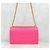Chanel Borsa Boy in Caviar Chevron Rosa con Hardware Oro Media Nuova Interno Chip - vista 3