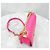 Chanel Borsa Boy in Caviar Chevron Rosa con Hardware Oro Media Nuova Interno Chip - vista 4