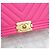 Chanel Borsa Boy in Caviar Chevron Rosa con Hardware Oro Media Nuova Interno Chip - vista 5