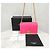 Chanel Borsa Boy in Caviar Chevron Rosa con Hardware Oro Media Nuova Interno Chip - vista 8