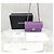 Chanel Nuova Borsa a Spalla Classic Piccola Viola Oro Champagne Porpora - vista 8