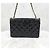 Chanel Borsa a tracolla con patta a catena New Heart CC Logo Patent Nero - vista 3