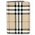 Burberry Vintage Check Leather Card Holder (Beige)