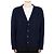Bottega Veneta Kaschmir-Cardigan mit V-Ausschnitt Navy