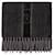 Dior Anthrazitfarbener Wollschal (Grau) Schwarz