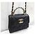 Chanel Saisonale Mini-Crossbody-Bag mit Perlen-Top-Handle und Kette Silber - Ansicht 4