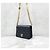 Chanel Mini bolso con solapa y cadena en piel de cordero negro y oro - vista 2