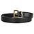 Saint Laurent Cintura Monogram Gold Logo (Nero)