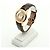 Chopard Reloj Happy Small Floating Diamond de oro para mujer Castaño - vista 4