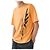 Hermès Camiseta de algodón para hombre Herbier Naranja - vista 2