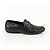 Salvatore Ferragamo Mocassini Gancini in pelle nera - vista 3