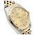 Rolex Montre Datejust pour homme avec combinaison de diamants Aftersetting Doré - vue 11