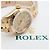 Rolex Relógio Datejust de Ouro para Mulher Original com Diamantes Ten Point e Certificado de Nascimento Laranja - vista 24