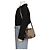 Gucci Borsa a tracolla e a spalla Disco in tela jacquard GG con bordi in pelle marrone - vista 10