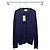 Gucci Navy GG bestickter Logo-Kaschmir-Cardigan Blau