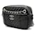 Camera Chanel Borsa a tracolla Chevron Chain Nero - vista 2