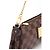Louis Vuitton Clutch e borsa a tracolla Eva in Damier Ebene Multicolore - vista 5