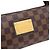 Louis Vuitton Clutch e borsa a tracolla Eva in Damier Ebene Multicolore - vista 6