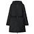 Burberry Abrigo de nylon con capucha de largo medio Negro - vista 5