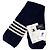 Thom Browne Cachecol com capuz e faixa diagonal Navy