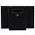 Chanel Bolsa Tote Black Caviar Gold Chain Evening Box Crossbody Preto