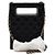 Chanel Bolsa Tote Black Caviar Gold Chain Evening Box Crossbody Preto - vista 5