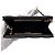 Chanel Bolsa Tote Black Caviar Gold Chain Evening Box Crossbody Preto - vista 6