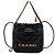 Chanel Mini borsa a tracolla e borsa a tracolla in metallo dorato Nero - vista 2