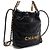 Chanel Mini borsa a tracolla e borsa a tracolla in metallo dorato Nero - vista 4