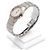 Omega Relógio de quartzo feminino New Constellation em combinação de aço e ouro Prata - vista 3