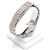 Omega Relógio de quartzo feminino New Constellation em combinação de aço e ouro Prata - vista 5