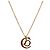 Dior Big Logo Gold Halskette