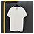Thom Browne Three Stripes Kurzarm-T-Shirt Weiß - Ansicht 11