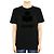 Isabel Marant Zwell Logo Leinen Kurzarm-T-Shirt (Alles Schwarz) Orange