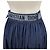 Dior Falda larga vaquera con volantes y cinturón Azul - vista 6