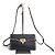 Valentino Borsa a tracolla piccola Rockstud in pelle nera Nero - vista 2