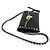 Valentino Borsa a tracolla piccola Rockstud in pelle nera Nero - vista 3