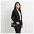Valentino Borsa a tracolla piccola Rockstud in pelle nera Nero - vista 5