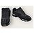 Chanel Sneakers Cruise in tweed nero con logo CC - vista 4