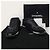 Chanel Sneakers Cruise in tweed nero con logo CC - vista 8