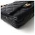 Chanel Borsa Large Flap in agnello con metallo oro nero - vista 5