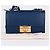 Borsa a tracolla Salvatore Ferragamo Gancini Gold Eileen Blue - vista 11
