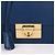 Borsa a tracolla Salvatore Ferragamo Gancini Gold Eileen Blue - vista 2