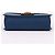 Borsa a tracolla Salvatore Ferragamo Gancini Gold Eileen Blue - vista 7